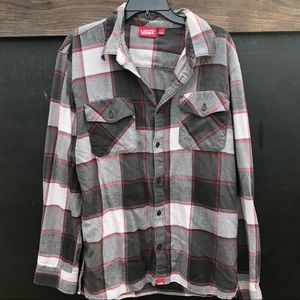 Vans Flannel Long Sleeve Button Down
